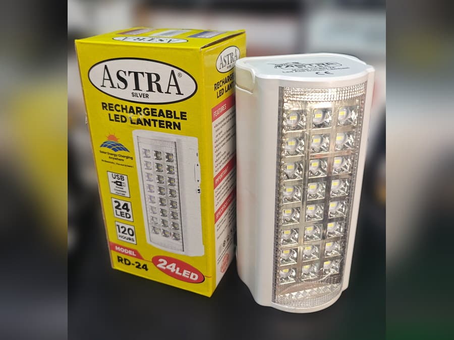 ASTRA Silver RD-24 Şarjlı LED Lamba — 2