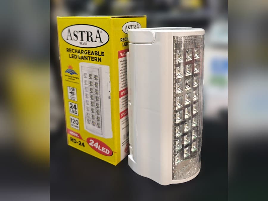 ASTRA Silver RD-24 Şarjlı LED Lamba — 4