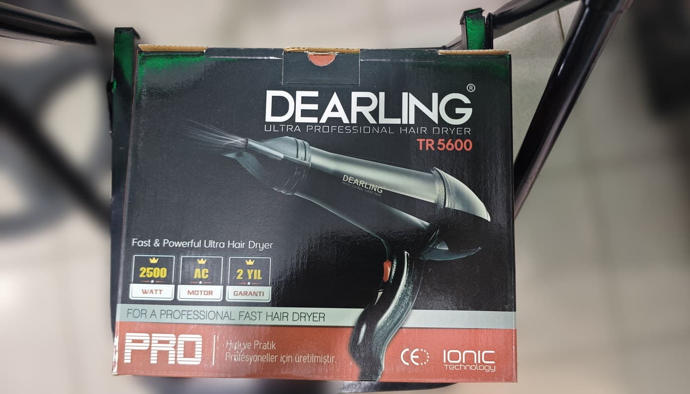 Dearling TR-5600 Ultra Professional Fön Makinesi — i̇kinci açı