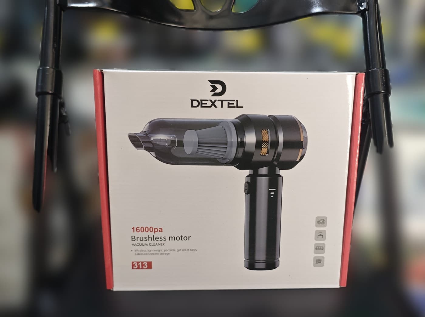 Dextel 313 Kablosuz Araç Süpürgesi — ürün görünümü
