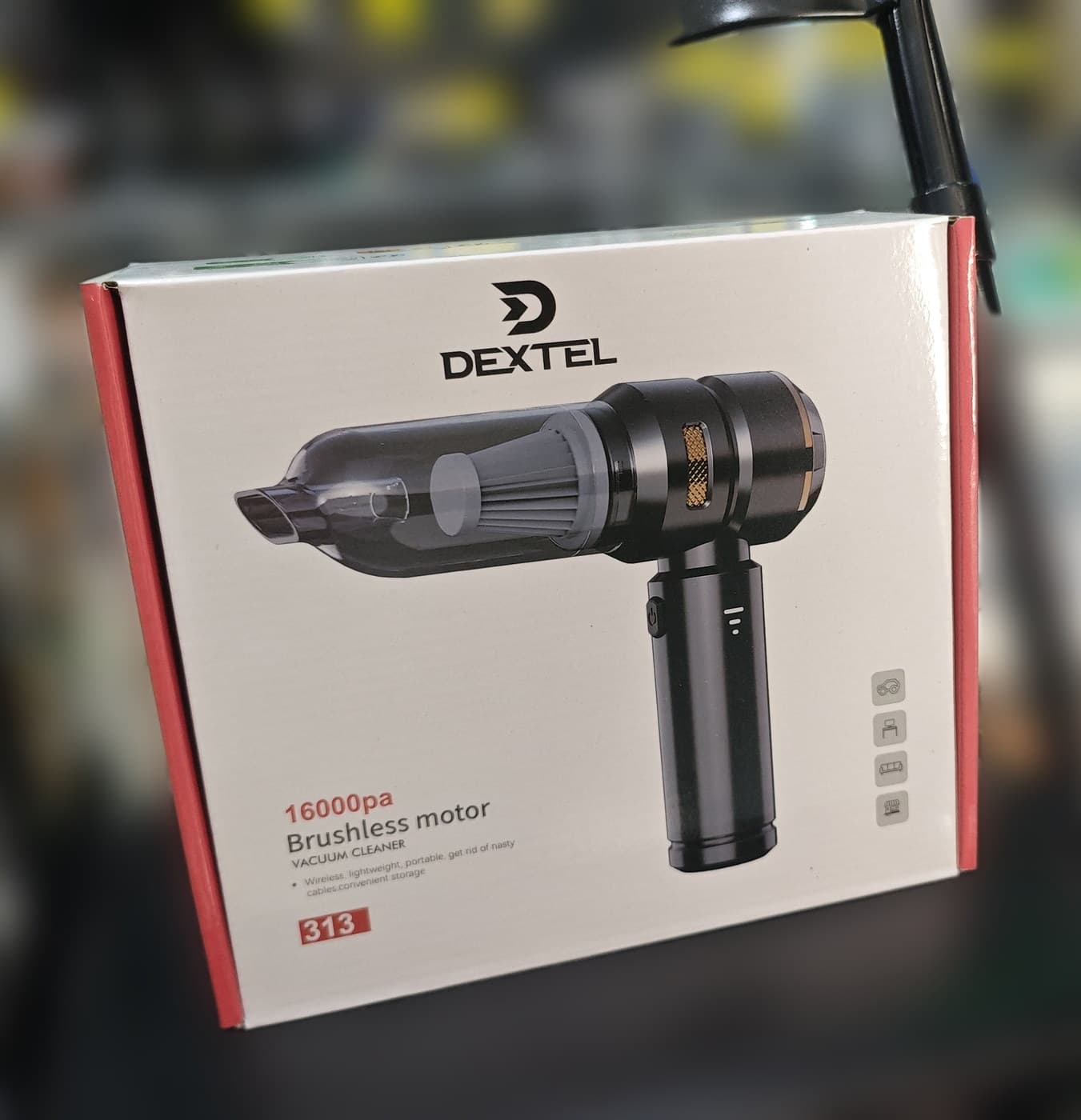 Dextel 313 Kablosuz Araç Süpürgesi — dördüncü açı