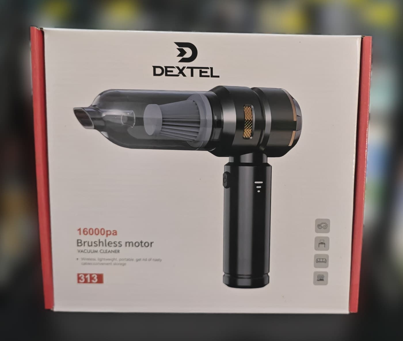 Dextel 313 Kablosuz Araç Süpürgesi — beşinci açı