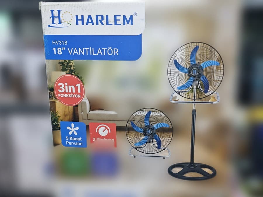Harlem HV318 18" Sanayi Tipi Vantilatör