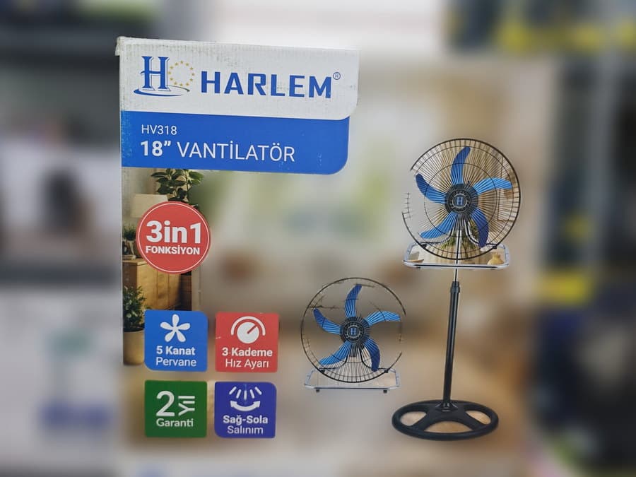 Harlem HV318 18" Sanayi Tipi Vantilatör — 2