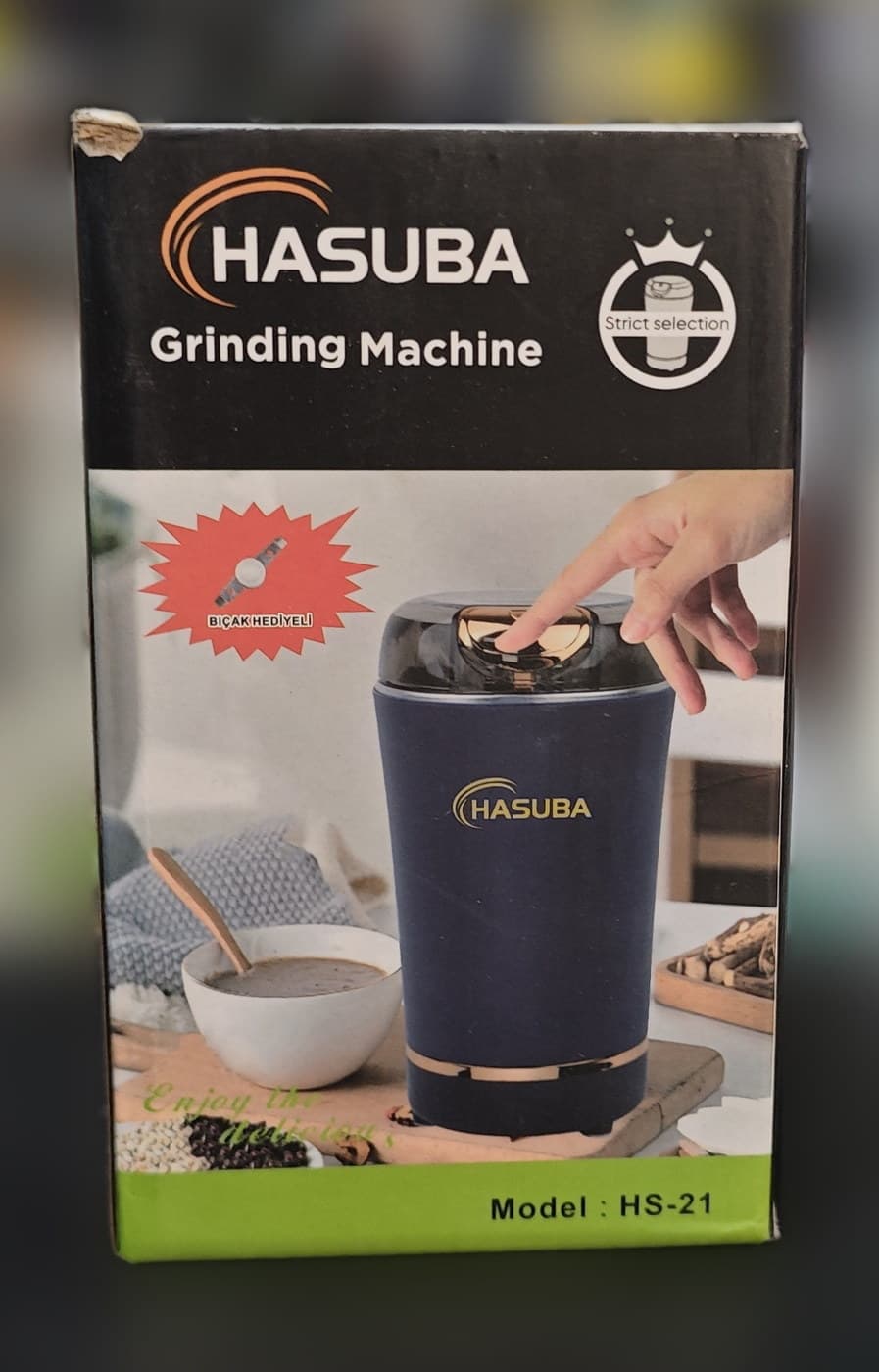 HASUBA HS-21 Öğütücü — dördüncü açı
