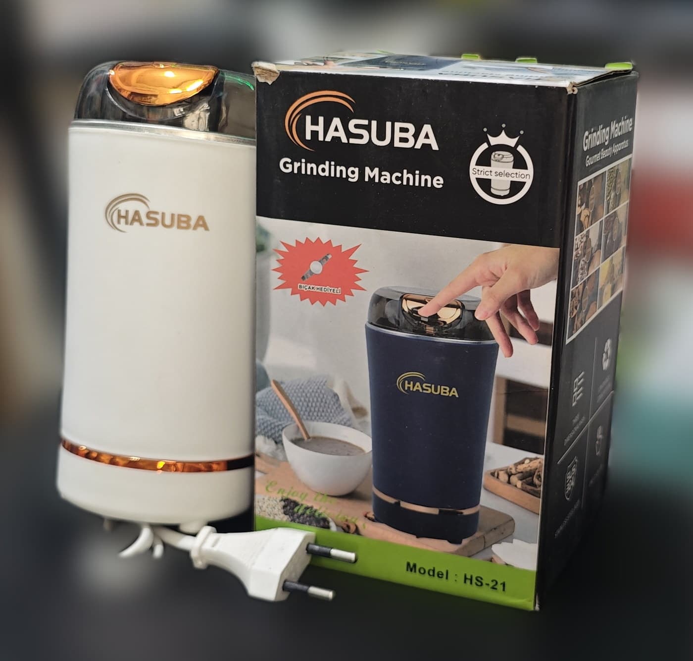 HASUBA HS-21 Öğütücü — beşinci açı