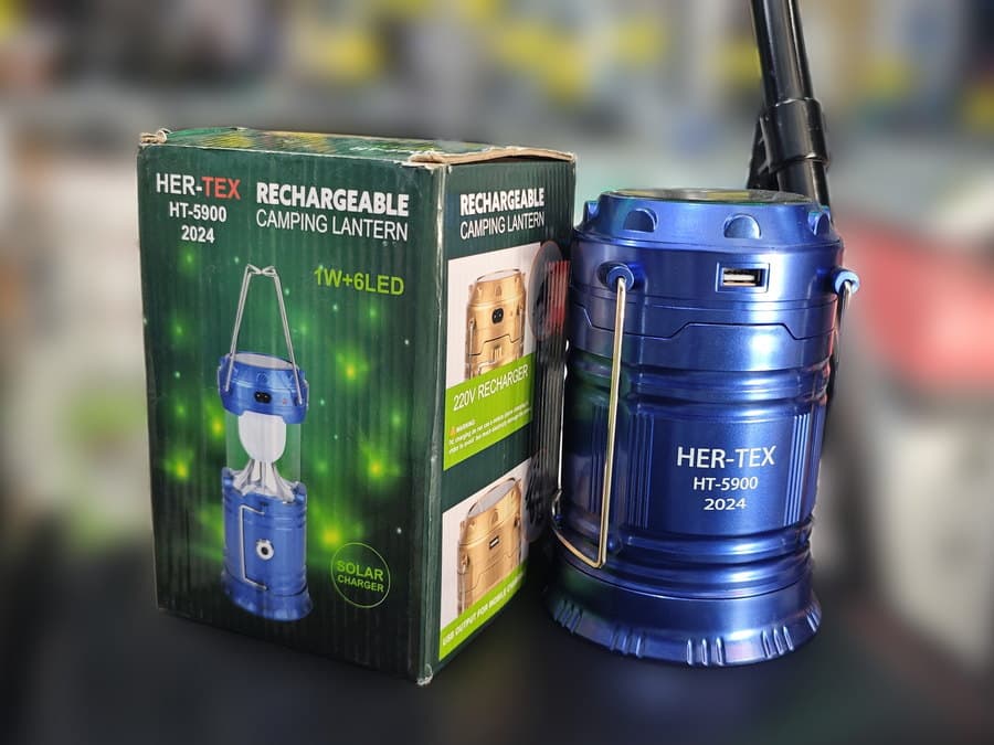 Her-Tex HT-5900 Şarjlı Kamp Lambası — 2
