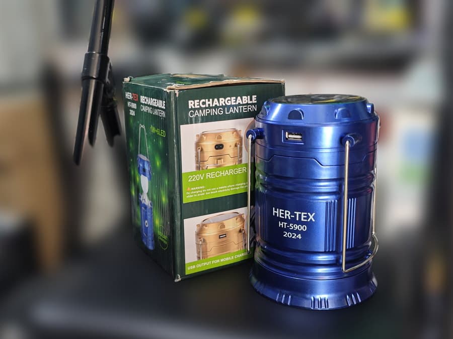 Her-Tex HT-5900 Şarjlı Kamp Lambası — 3