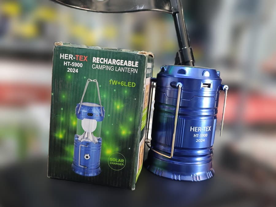 Her-Tex HT-5900 Şarjlı Kamp Lambası — 4