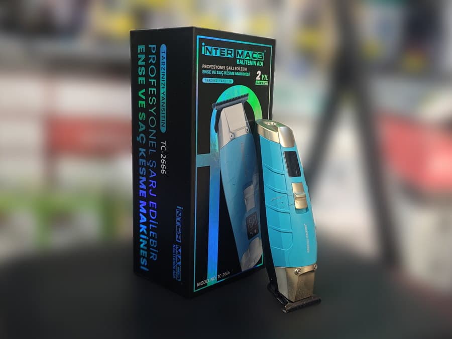 İnter Mac3 TC-2666 Şarjlı Traş Makinesi — 2