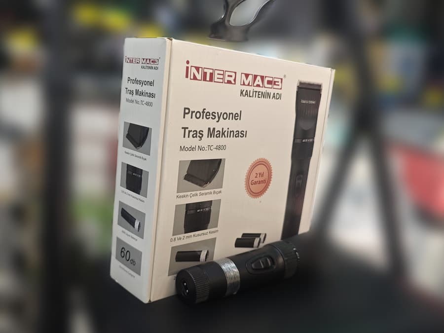 İnter Mac3 TC-4800 Profesyonel Traş Makinesi — 4