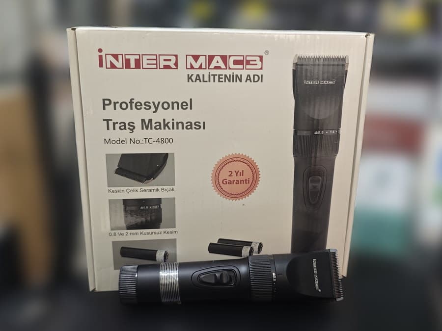 İnter Mac3 TC-4800 Profesyonel Traş Makinesi — 6