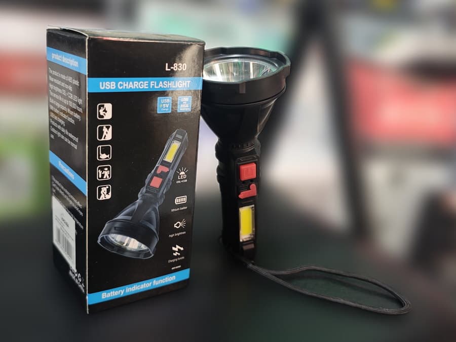 L-830 USB Şarjlı El Feneri — 2