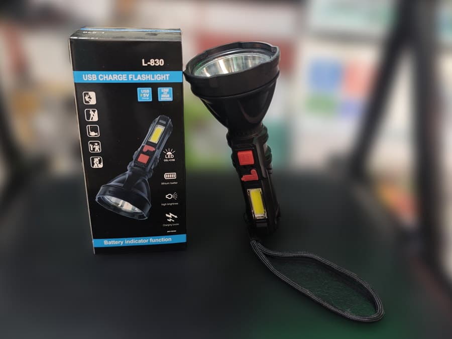 L-830 USB Şarjlı El Feneri — 5