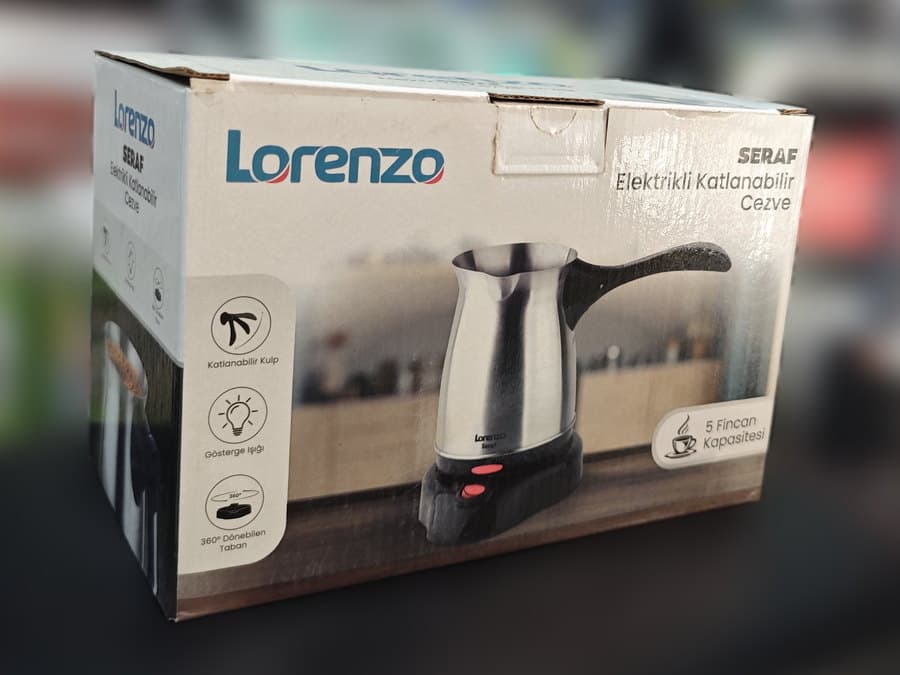 Lorenzo Seraf Elektrikli Katlanabilir Cezve — 2