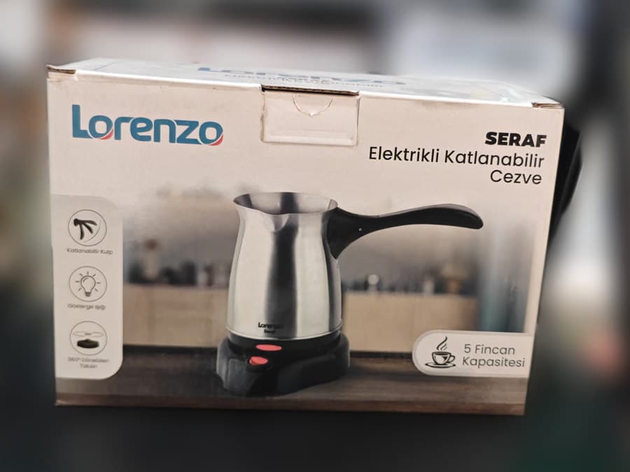 Lorenzo Seraf Elektrikli Katlanabilir Cezve — 4