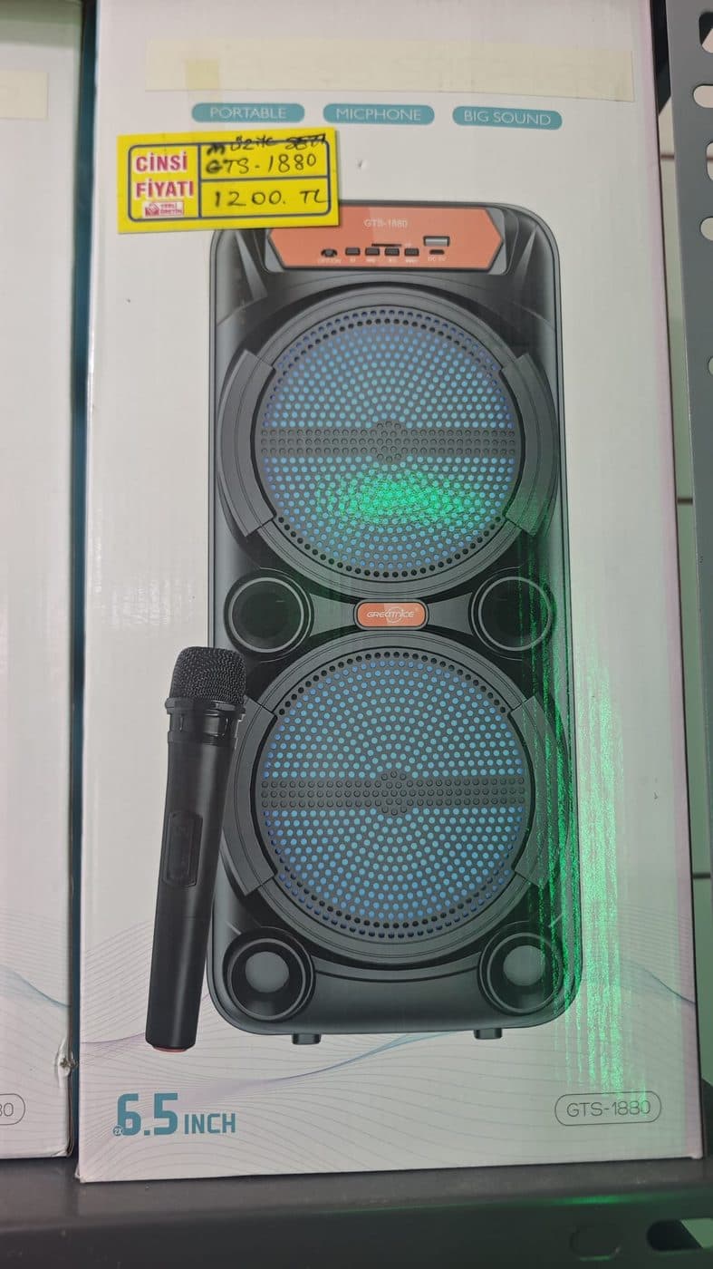 Greatnice GTS-1880 Taşınabilir Müzik Seti — ürün görünümü