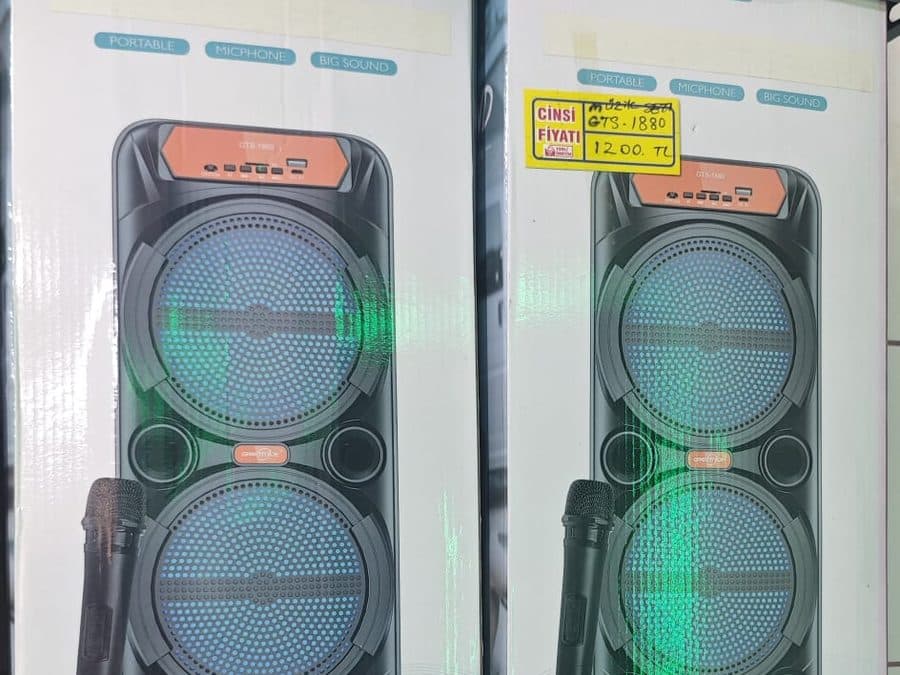 Greatnice GTS-1880 Taşınabilir Müzik Seti — 2