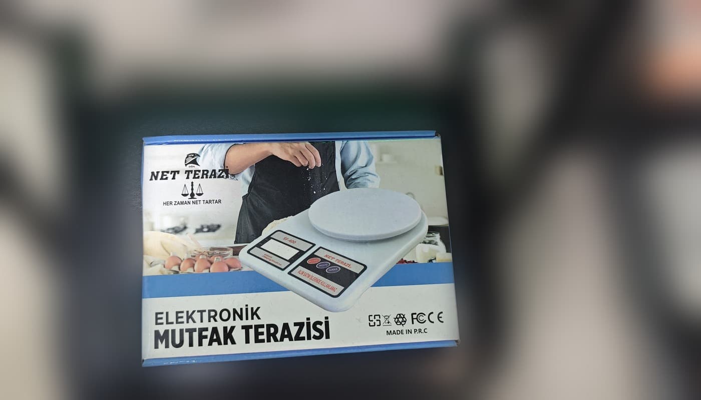 NET Terazi SF-400 Elektronik Mutfak Terazisi — dördüncü açı