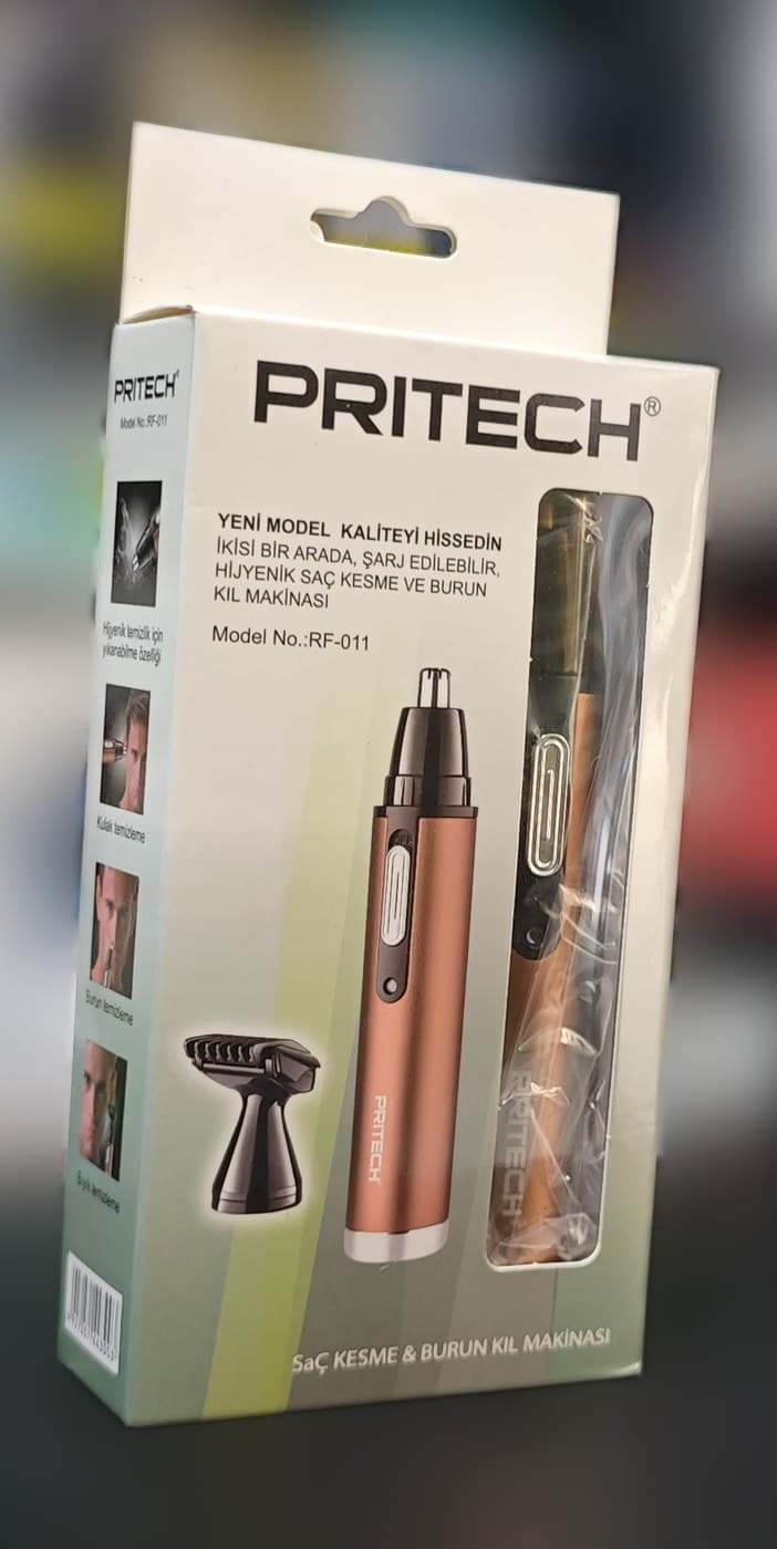 PRITECH Burun & Kulak Kılı Alma Aleti — i̇kinci açı