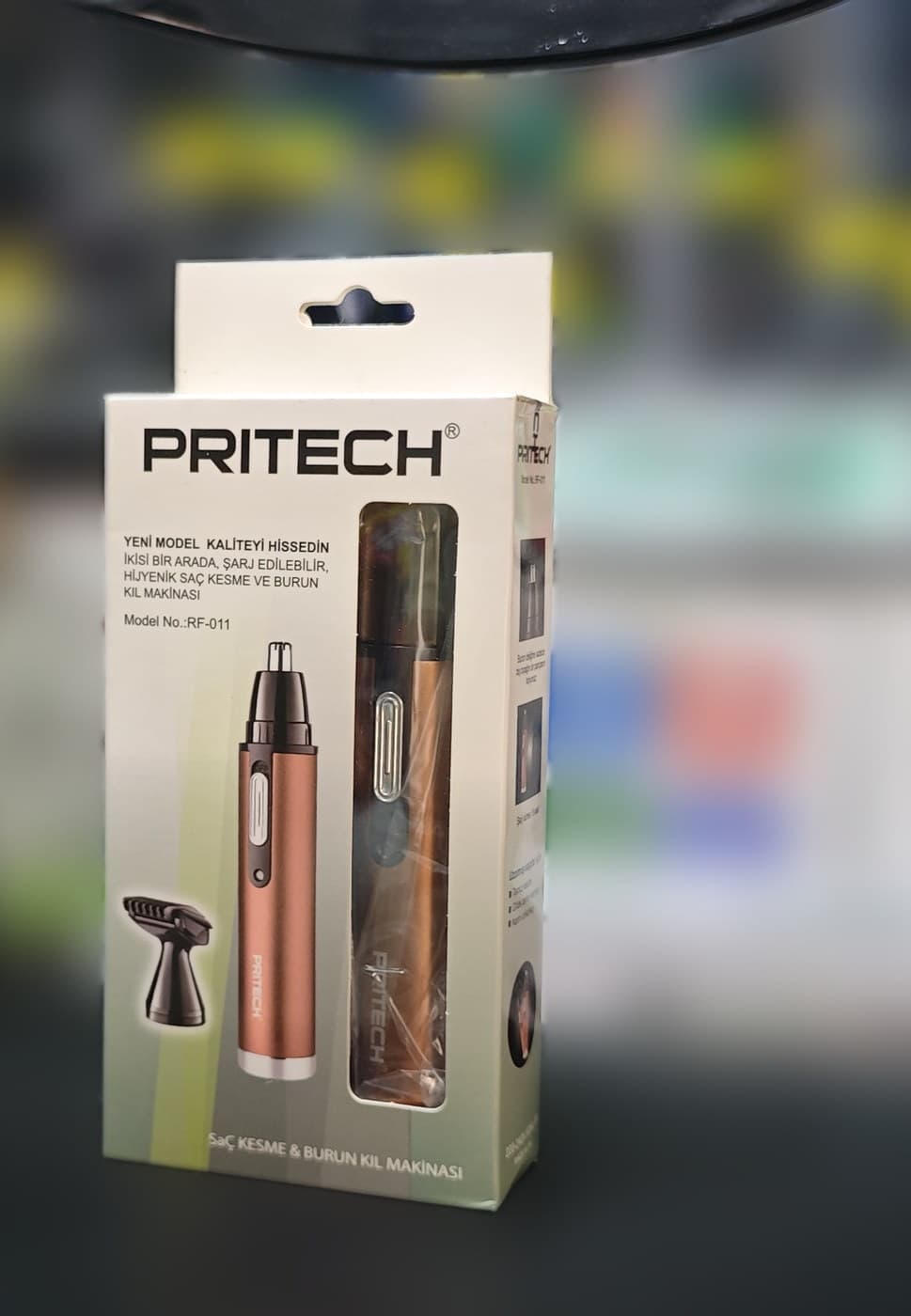 PRITECH Burun & Kulak Kılı Alma Aleti — dördüncü açı