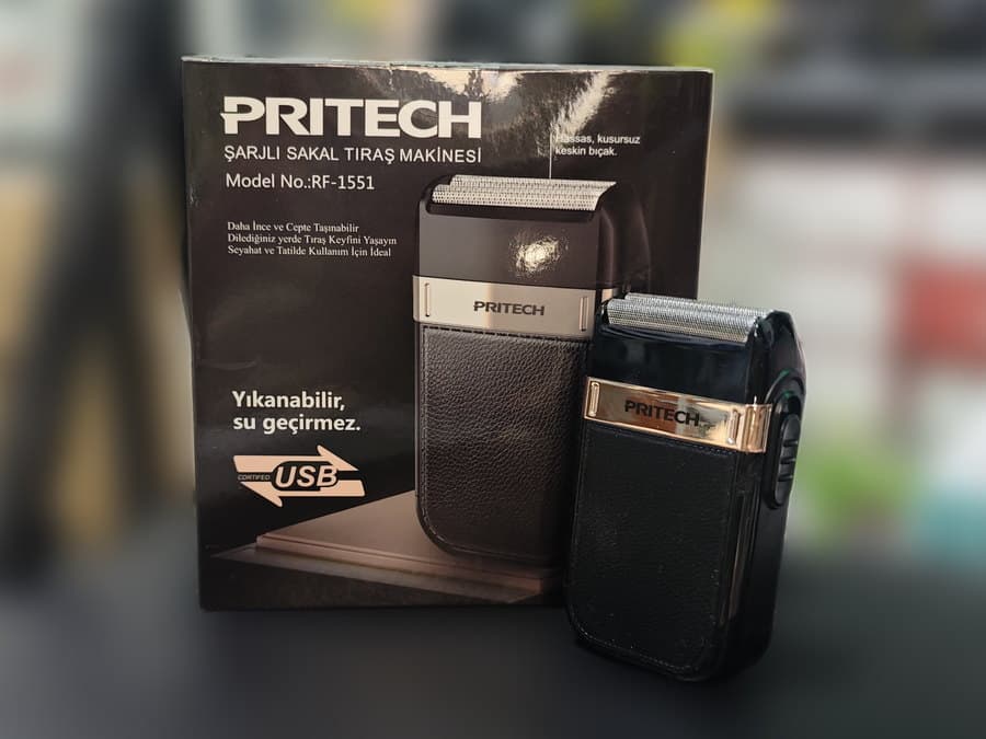 PRITECH RF-1551 Şarjlı Sakal Traş Makinesi — 2
