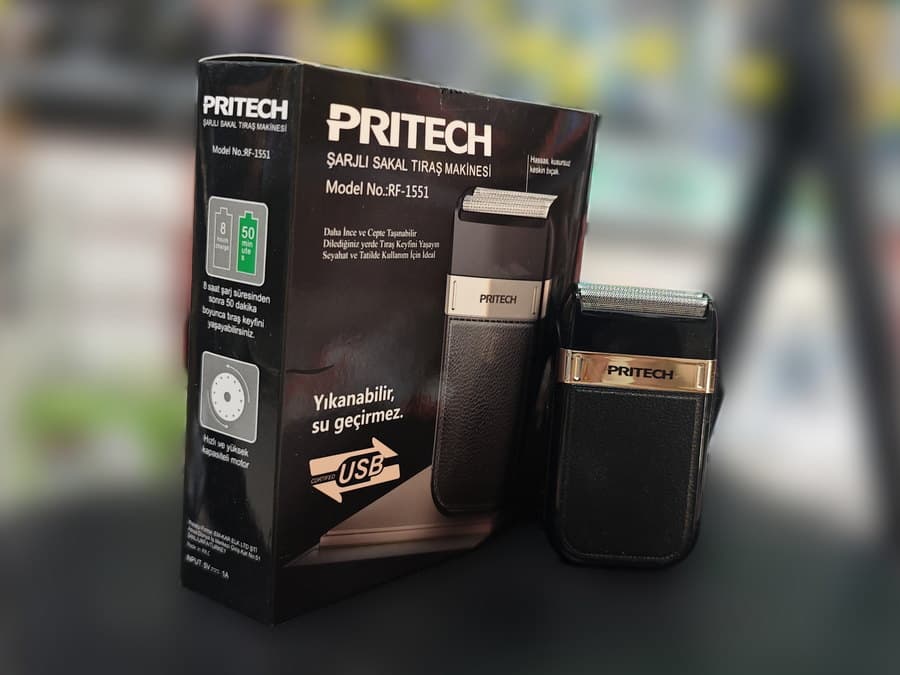 PRITECH RF-1551 Şarjlı Sakal Traş Makinesi — 3