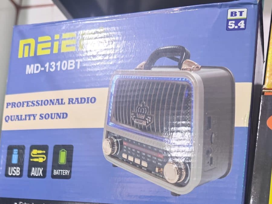 Waxiba XB-900BT-S Solar Panelli Radyo — 2