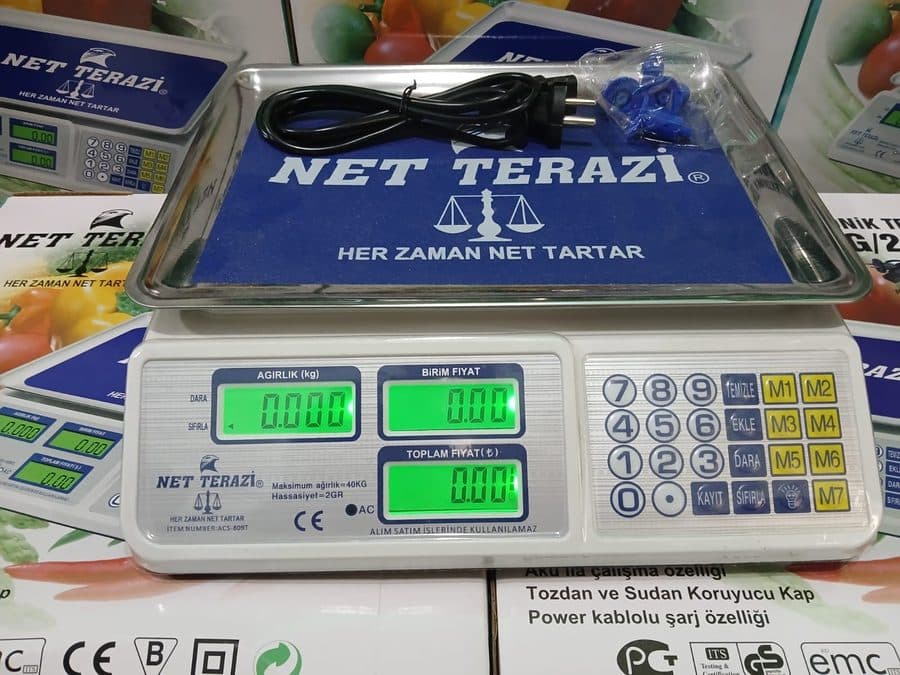 NET Terazi ACS-809T Dijital Elektronik Terazi — 4