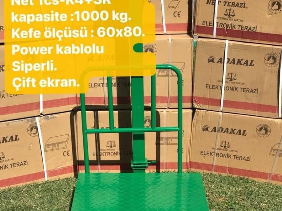 NET Terazi TCS-K4+SR Platform Baskül