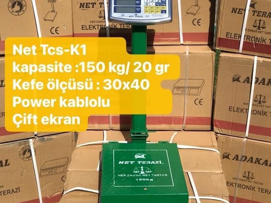 NET Terazi TCS-K1 Platform Baskül