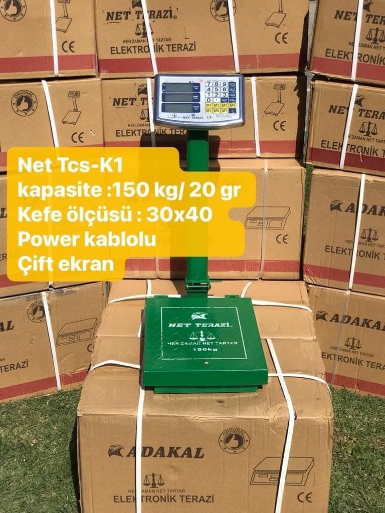 NET Terazi TCS-K1 Platform Baskül — ürün görünümü