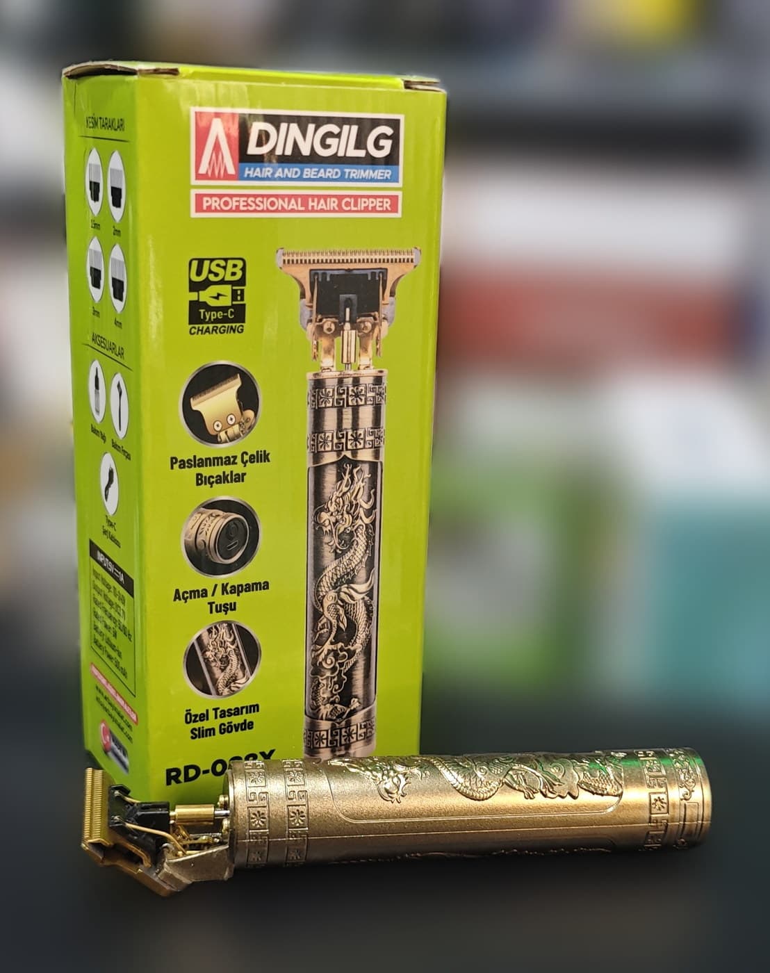 DINGILG RD-088X Profesyonel Traş Makinesi — dördüncü açı