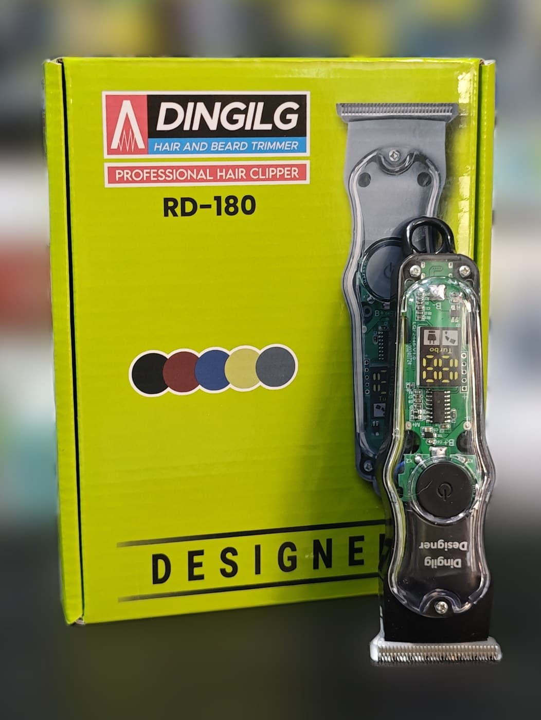 DINGILG RD-180 Designer Traş Makinesi — üçüncü açı