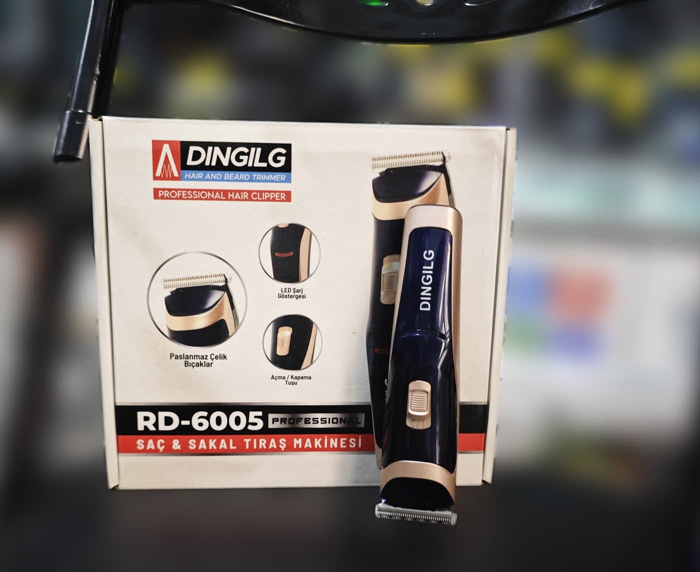DINGILG RD-6005 Saç & Sakal Traş Makinesi — i̇kinci açı