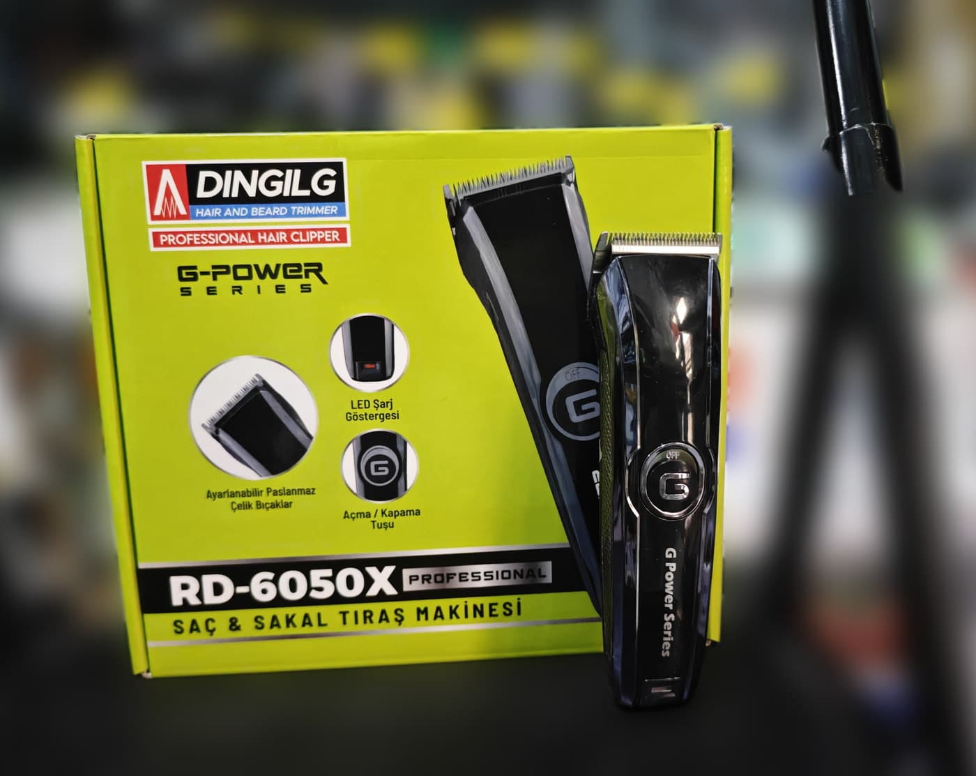 DINGILG RD-6050X G-Power Traş Makinesi — i̇kinci açı