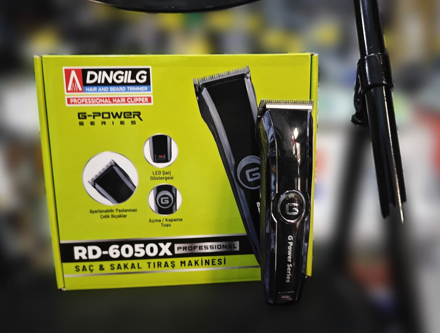 DINGILG RD-6050X G-Power Traş Makinesi — üçüncü açı