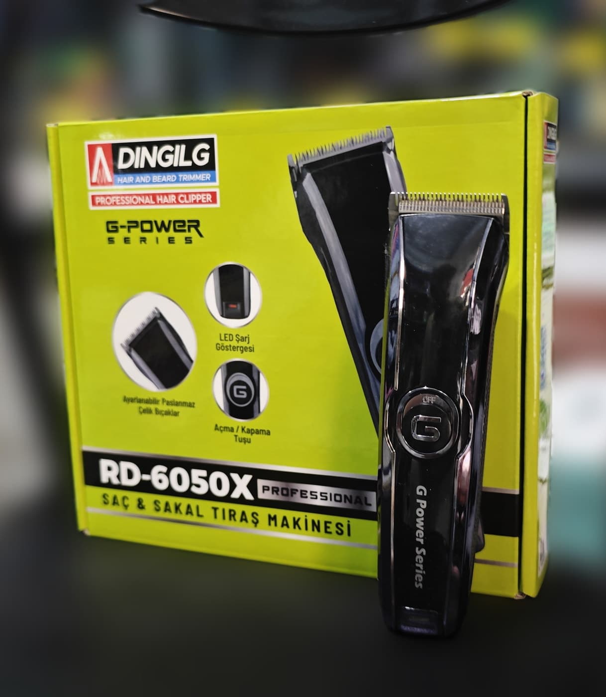 DINGILG RD-6050X G-Power Traş Makinesi — dördüncü açı