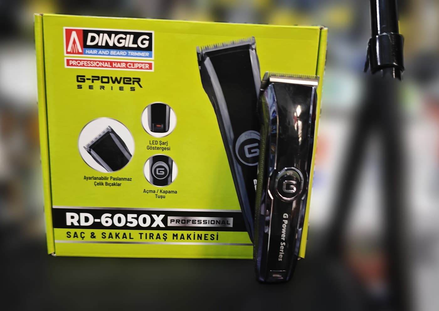 DINGILG RD-6050X G-Power Traş Makinesi — beşinci açı