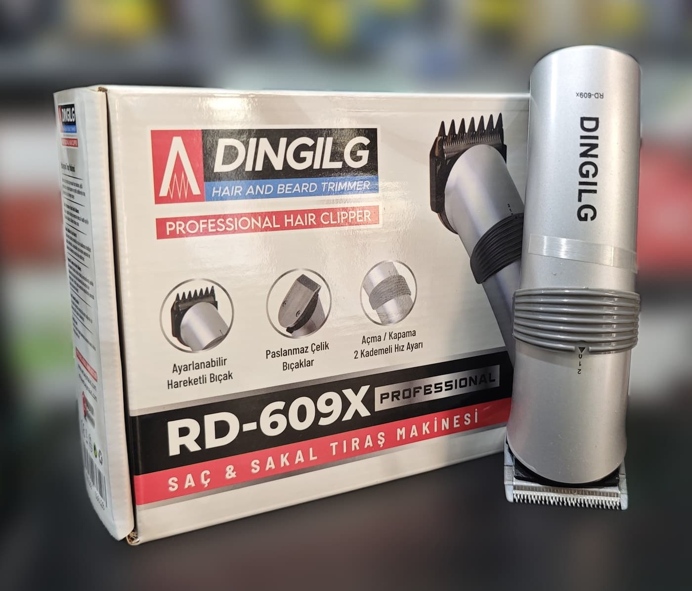 DINGILG RD-609X Profesyonel Traş Makinesi — ürün görünümü