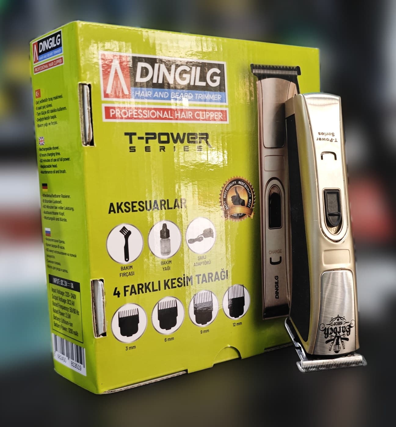 DINGILG T-Power Series Traş Makinesi — ürün görünümü