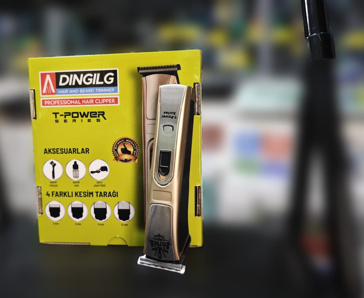 DINGILG T-Power Series Traş Makinesi — üçüncü açı