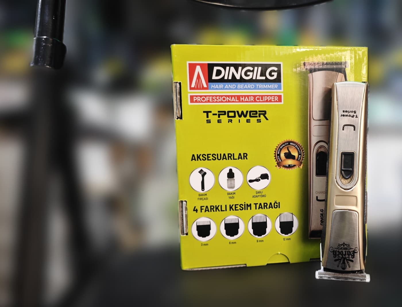 DINGILG T-Power Series Traş Makinesi — dördüncü açı