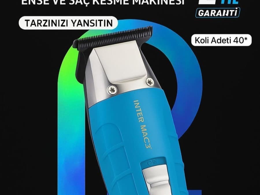 İnter Mac3 TC-2666 Şarjlı Traş Makinesi