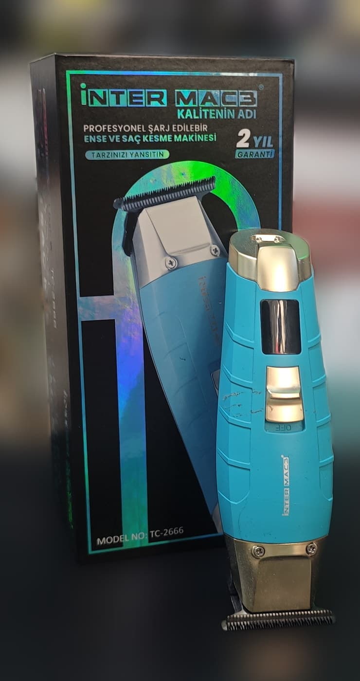 İnter Mac3 TC-2666 Şarjlı Traş Makinesi — altıncı açı