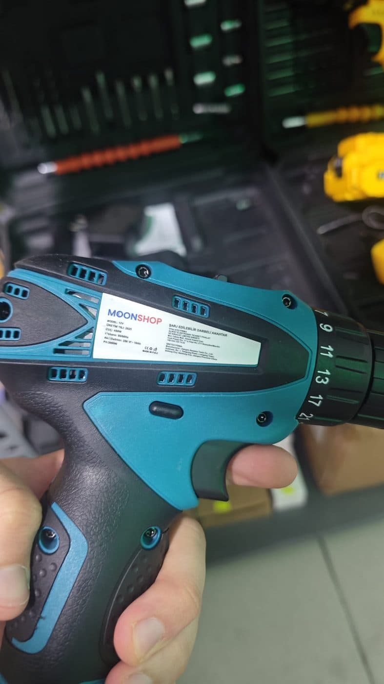 MOONSHOP 12V Şarjlı Darbeli Matkap Seti — i̇kinci açı
