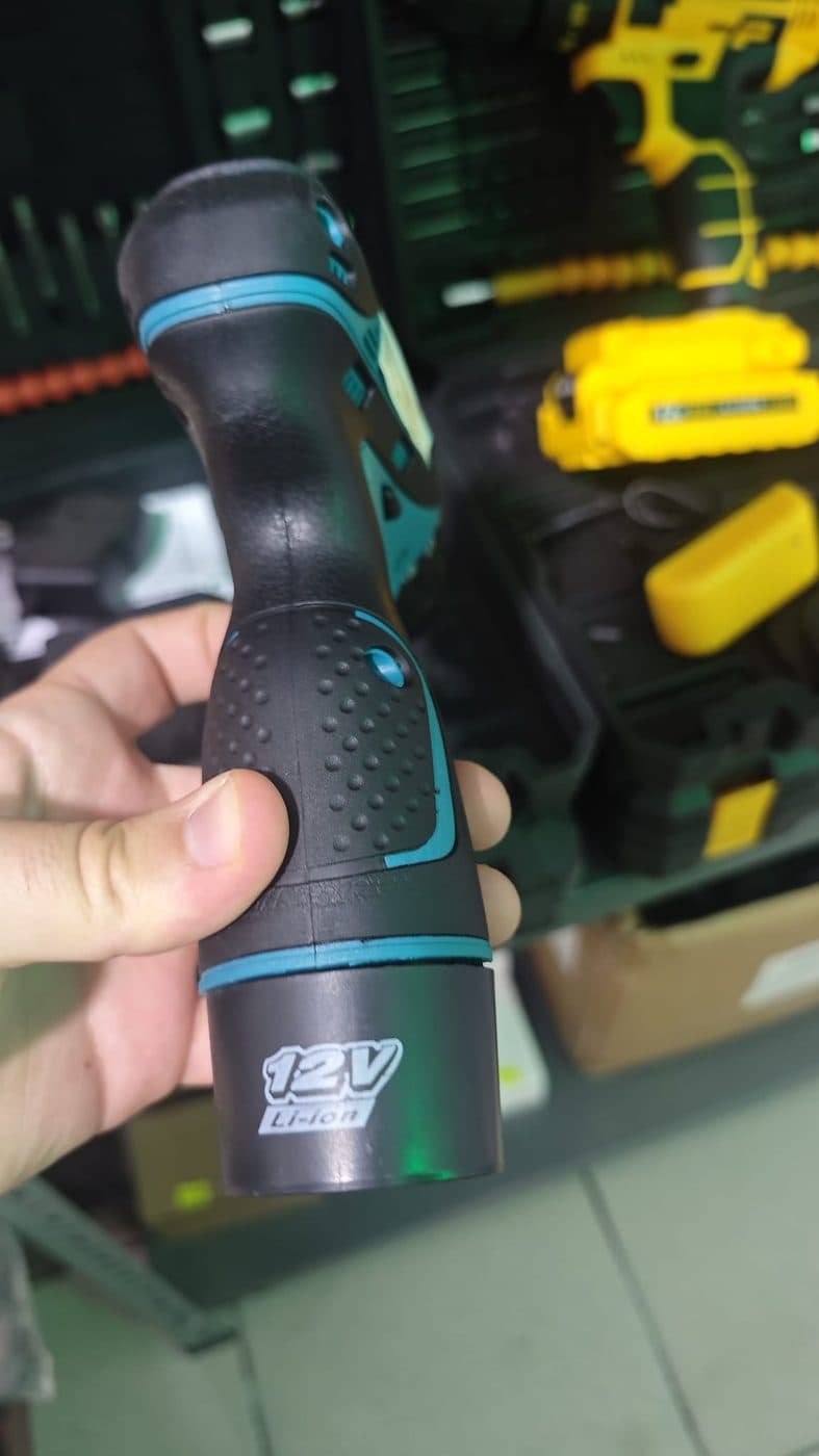 MOONSHOP 12V Şarjlı Darbeli Matkap Seti — üçüncü açı