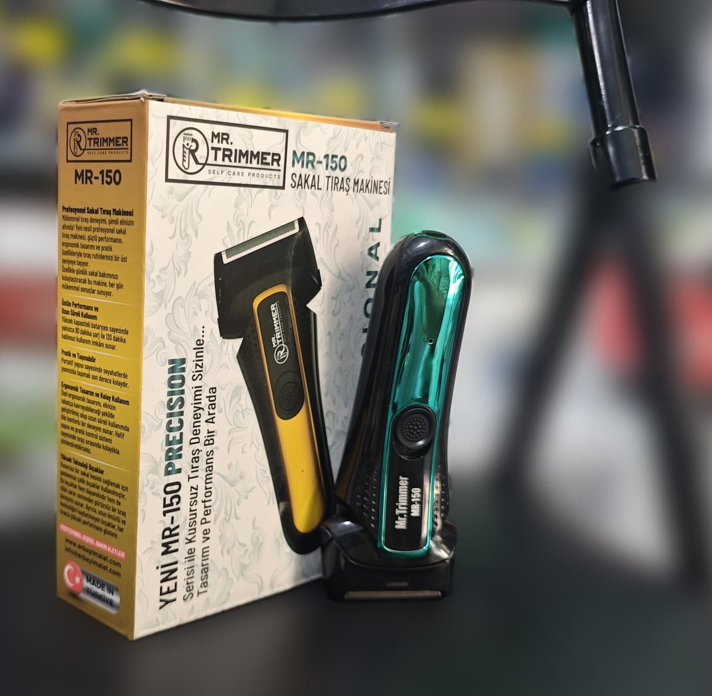 Mr. Trimmer MR-150 Sakal Traş Makinesi — i̇kinci açı