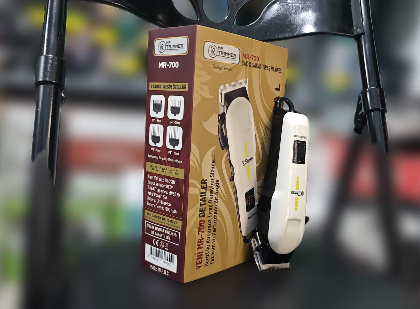 Mr. Trimmer MR-700 Detailer — üçüncü açı