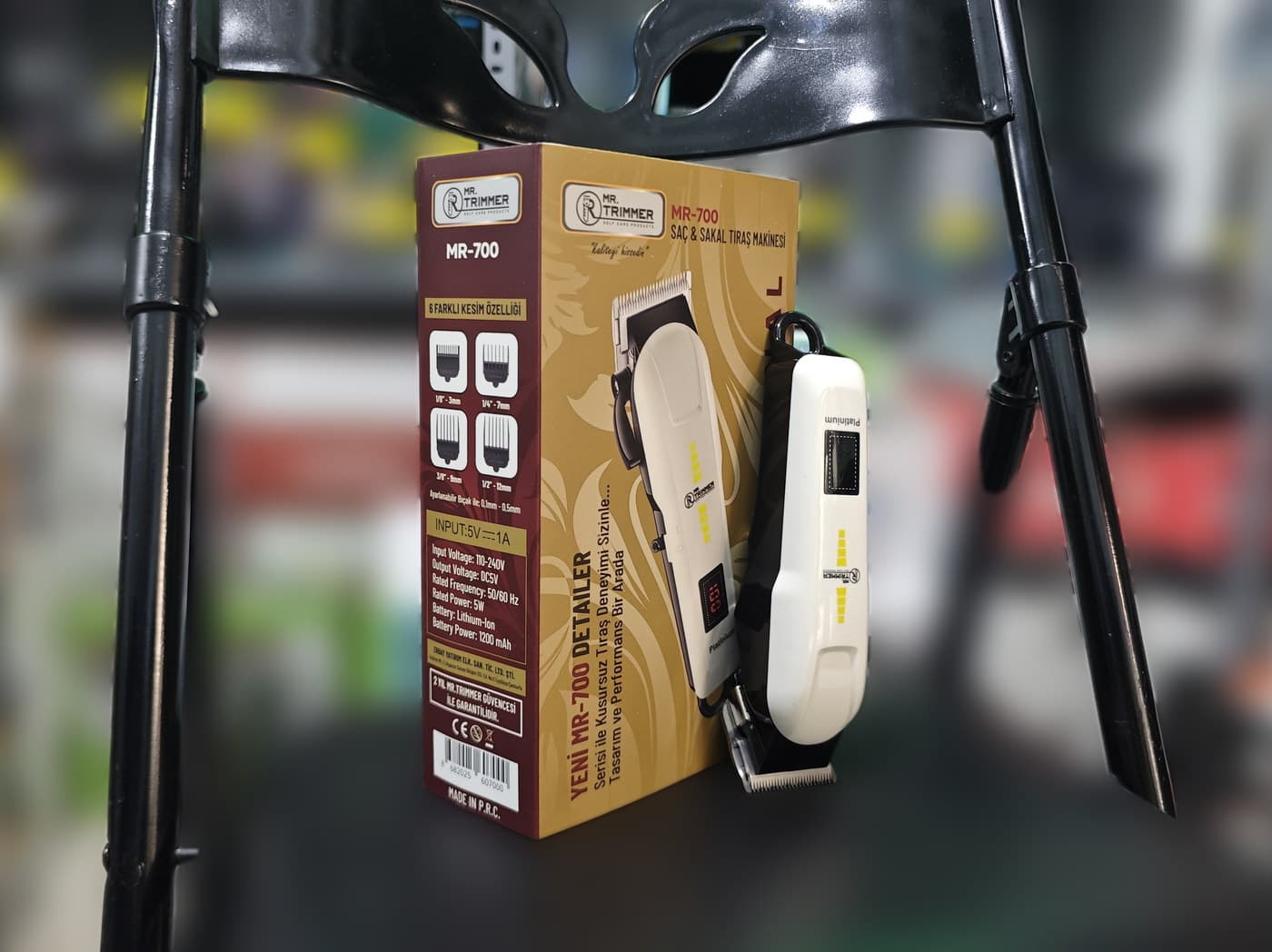 Mr. Trimmer MR-700 Detailer — beşinci açı